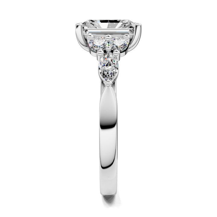 Brittany Radiant Cluster Ring