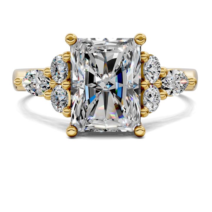 Brittany Radiant Cluster Ring