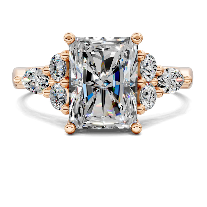Brittany Radiant Cluster Ring