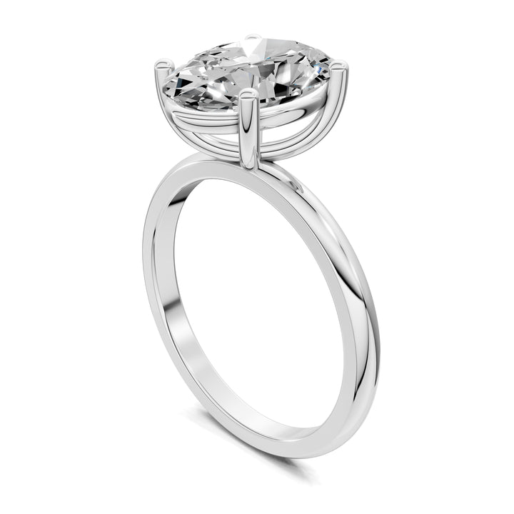 Nicole Classic Solitaire Engagement Ring