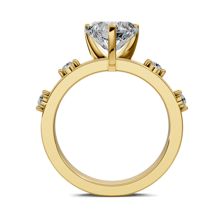 Elizabeth Heart Accents Ring