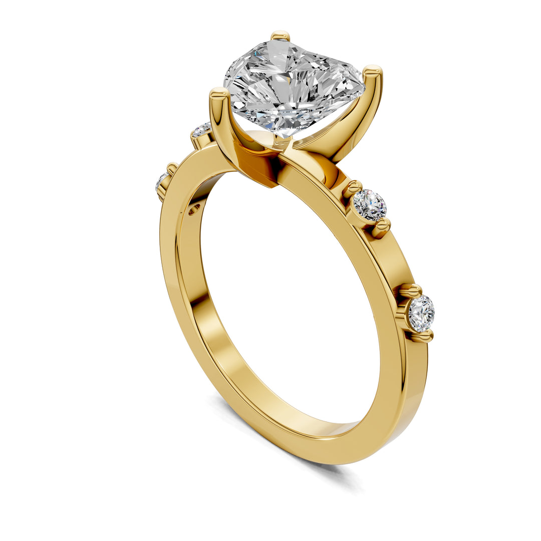 Elizabeth Heart Accents Ring