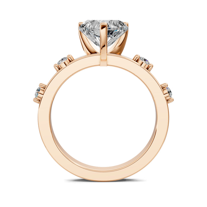 Elizabeth Heart Accents Ring