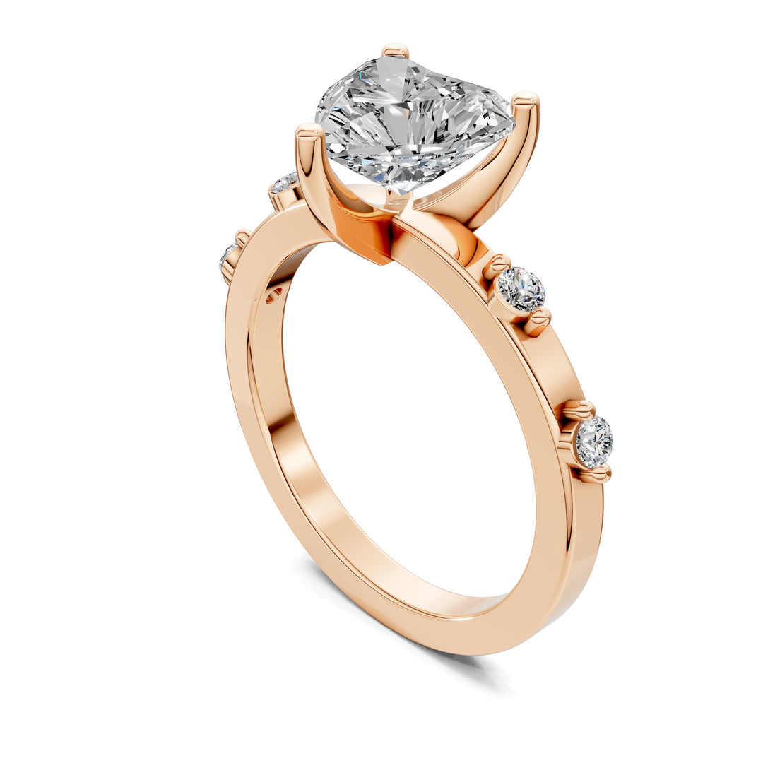 Elizabeth Heart Accents Ring