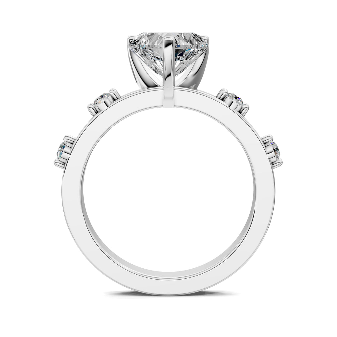 Elizabeth Heart Accents Ring