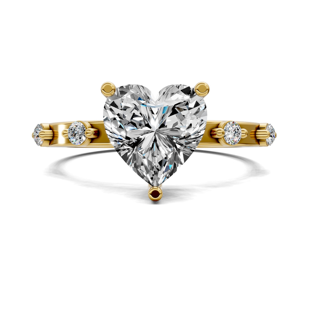 Elizabeth Heart Accents Ring