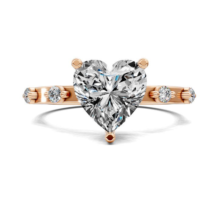 Elizabeth Heart Accents Ring