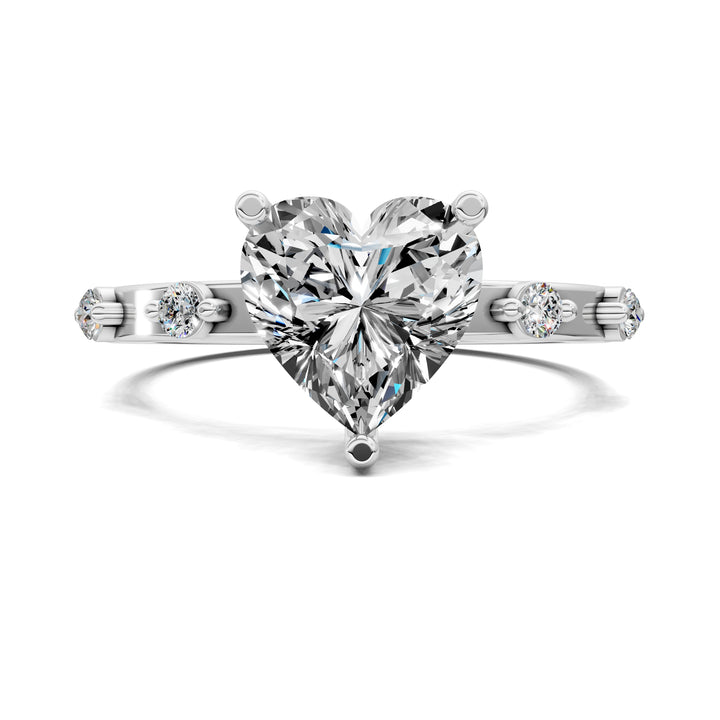 Elizabeth Heart Accents Ring
