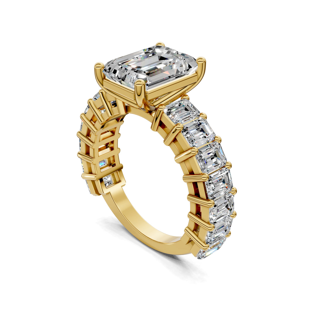 Lauren Eternity Pave Engagement Ring