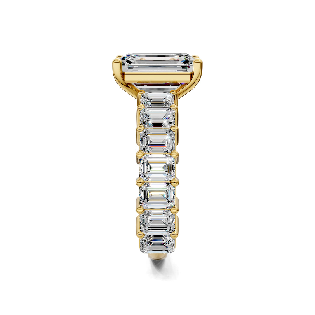 Lauren Eternity Pave Engagement Ring