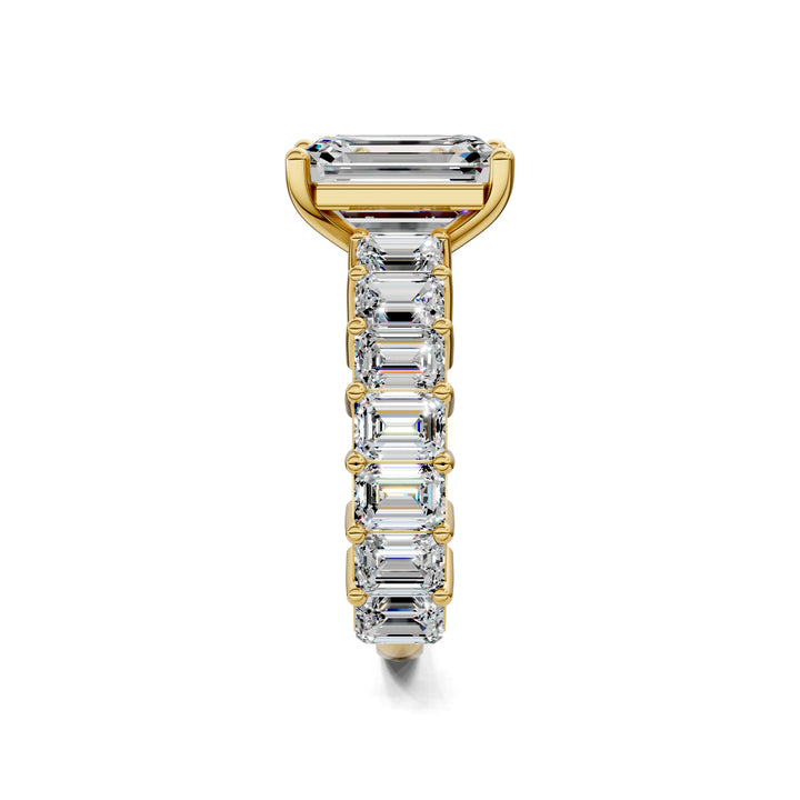 Lauren Eternity Pave Engagement Ring