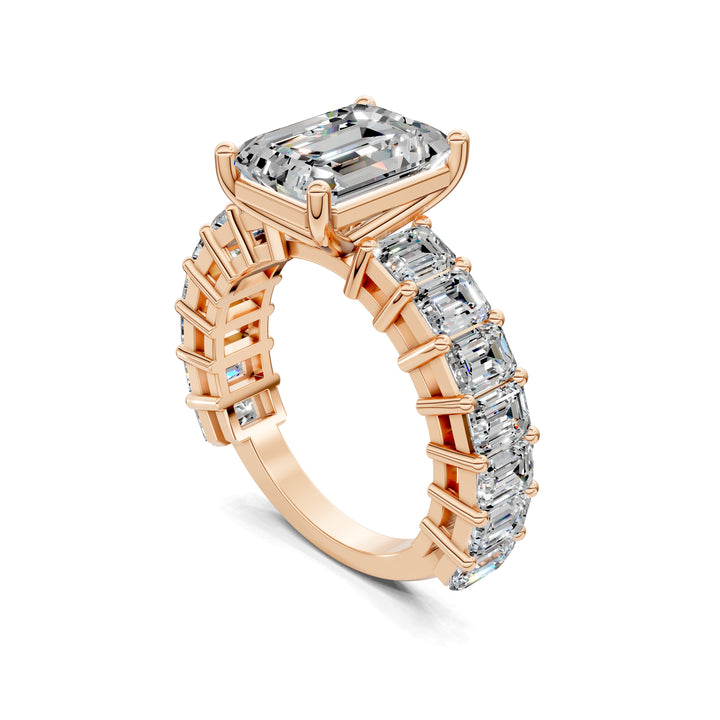 Lauren Eternity Pave Engagement Ring