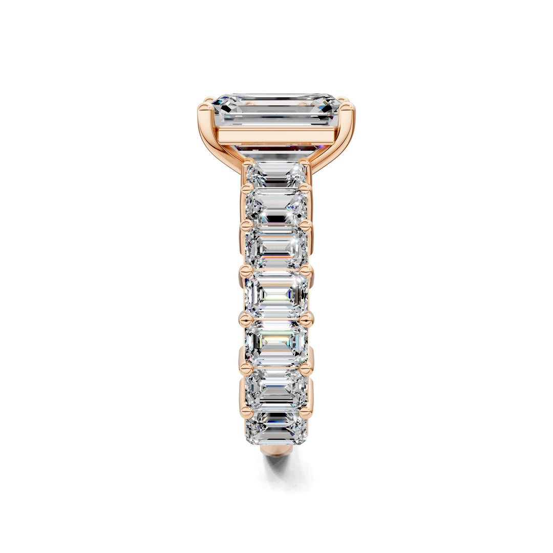 Lauren Eternity Pave Engagement Ring