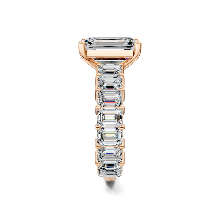 Lauren Eternity Pave Engagement Ring