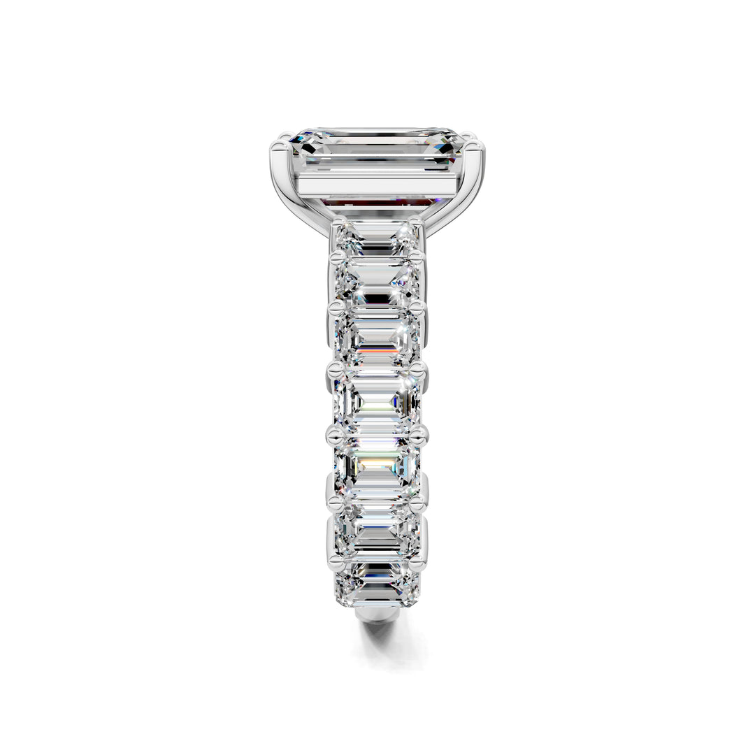 Lauren Eternity Pave Engagement Ring