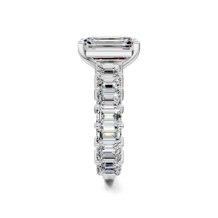 Lauren Eternity Pave Engagement Ring