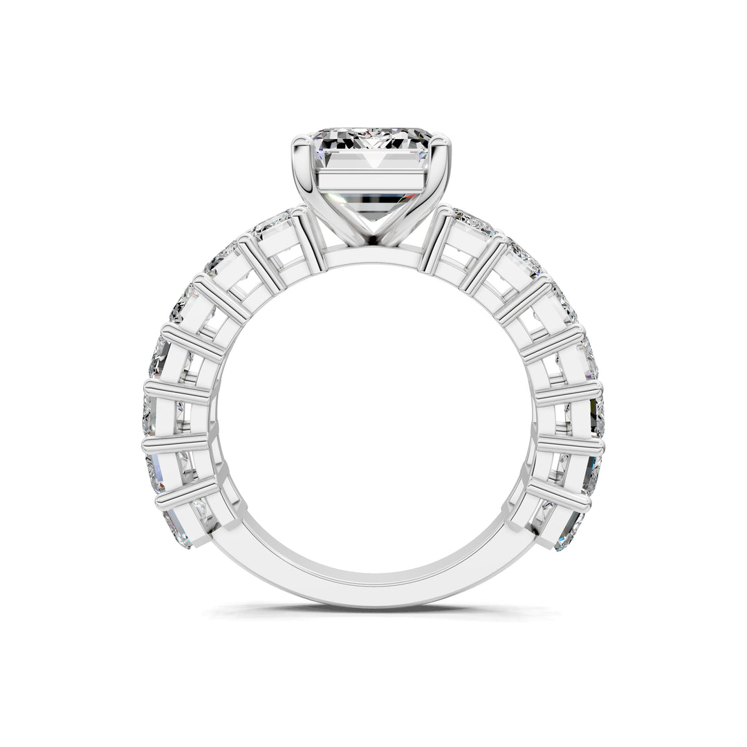 Lauren Eternity Pave Engagement Ring