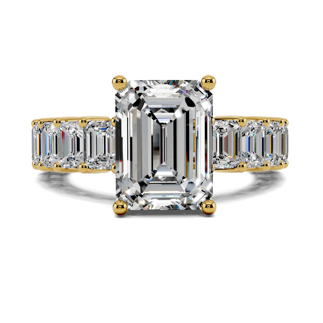 Lauren Eternity Pave Engagement Ring
