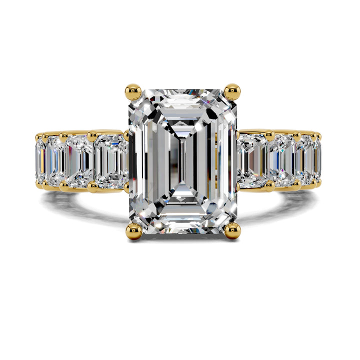 Lauren Eternity Pave Engagement Ring