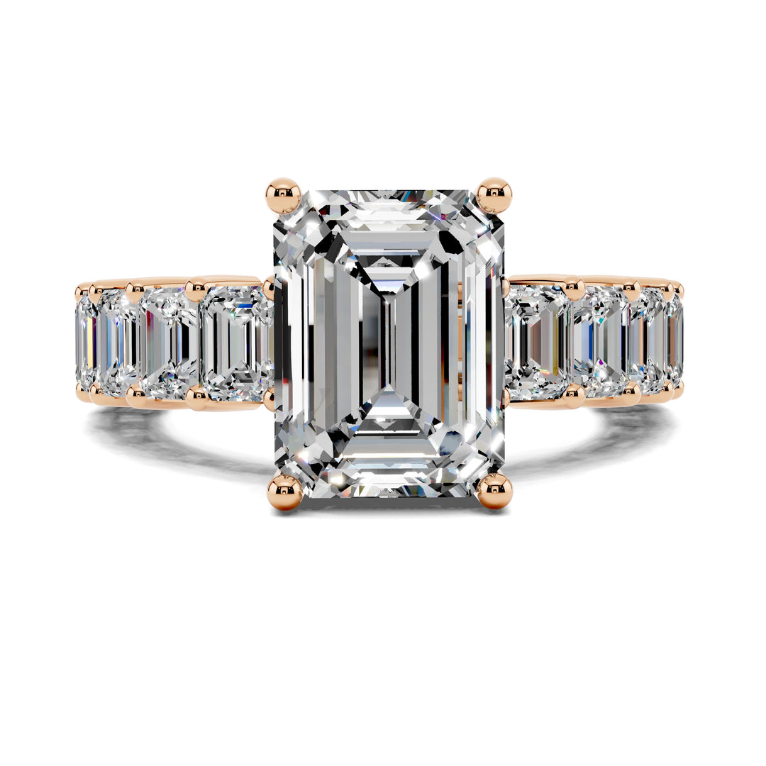 Lauren Eternity Pave Engagement Ring