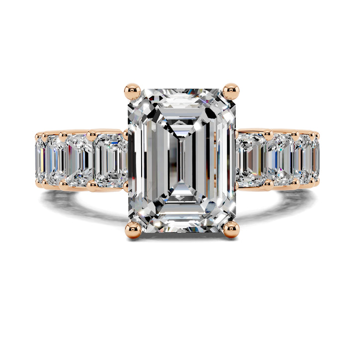 Lauren Eternity Pave Engagement Ring