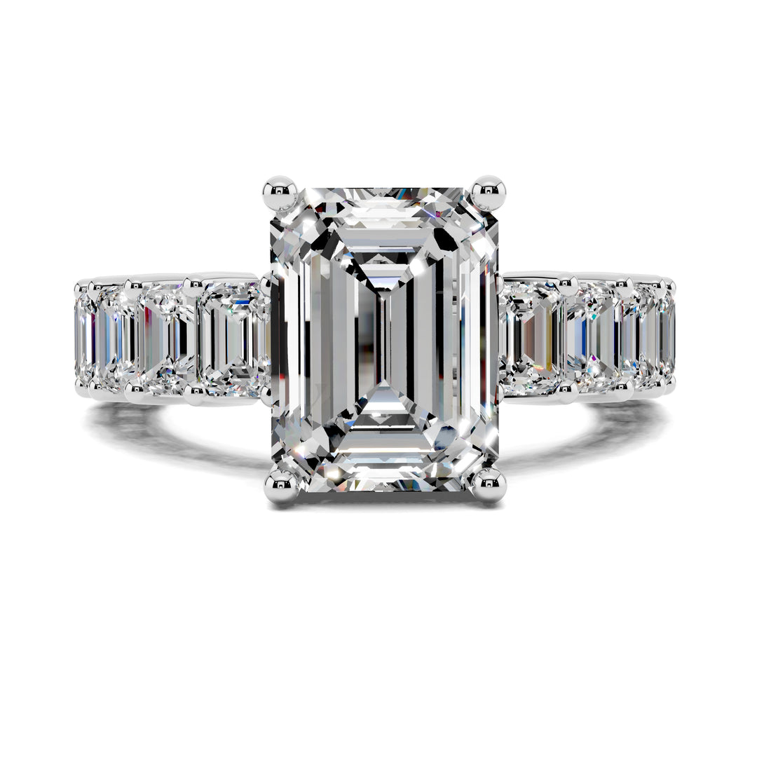 Lauren Eternity Pave Engagement Ring