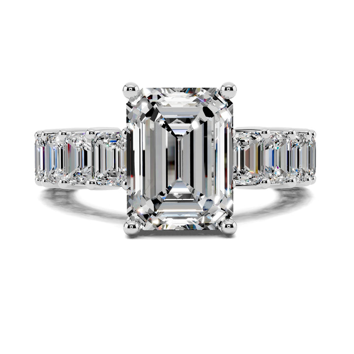 Lauren Eternity Pave Engagement Ring