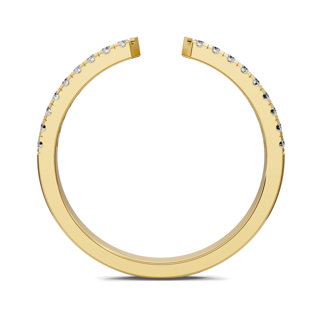 Marissa Petite Open Scalloped Diamond Ring