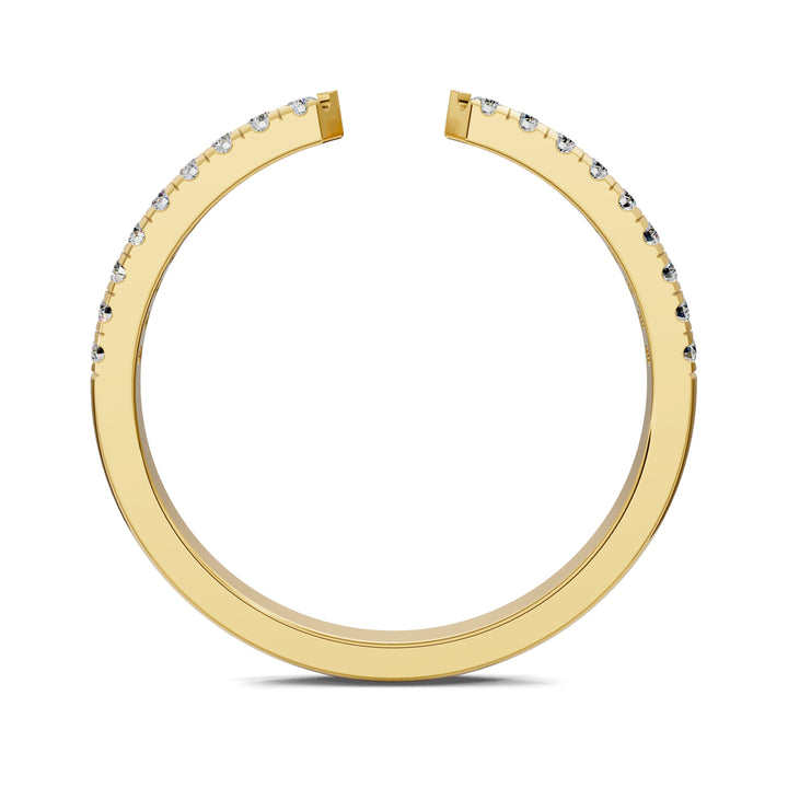 Marissa Petite Open Scalloped Diamond Ring