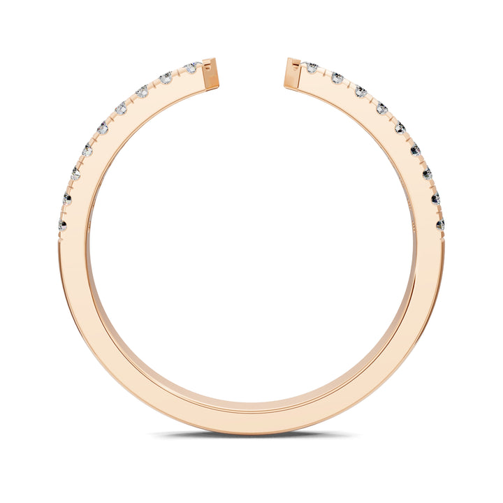 Marissa Petite Open Scalloped Diamond Ring