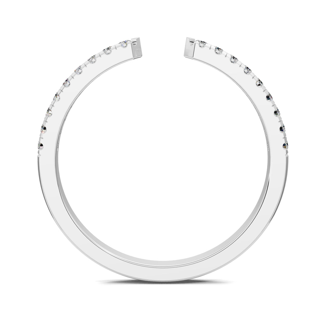 Marissa Petite Open Scalloped Diamond Ring