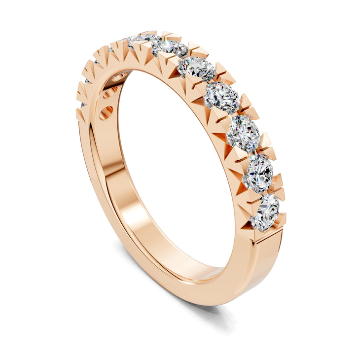Abigail French Pavé Diamond Band