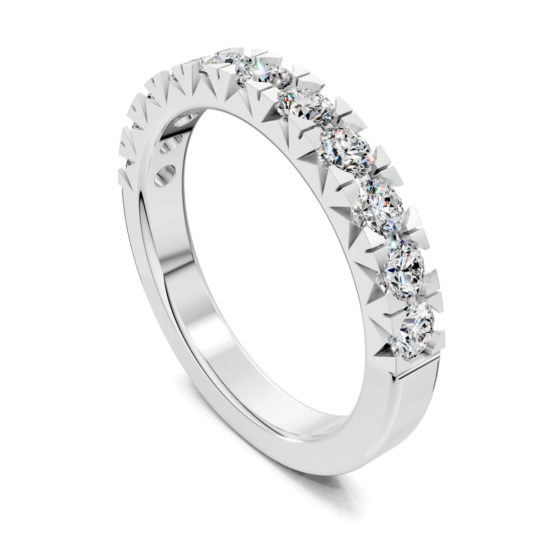 Abigail French Pavé Diamond Band