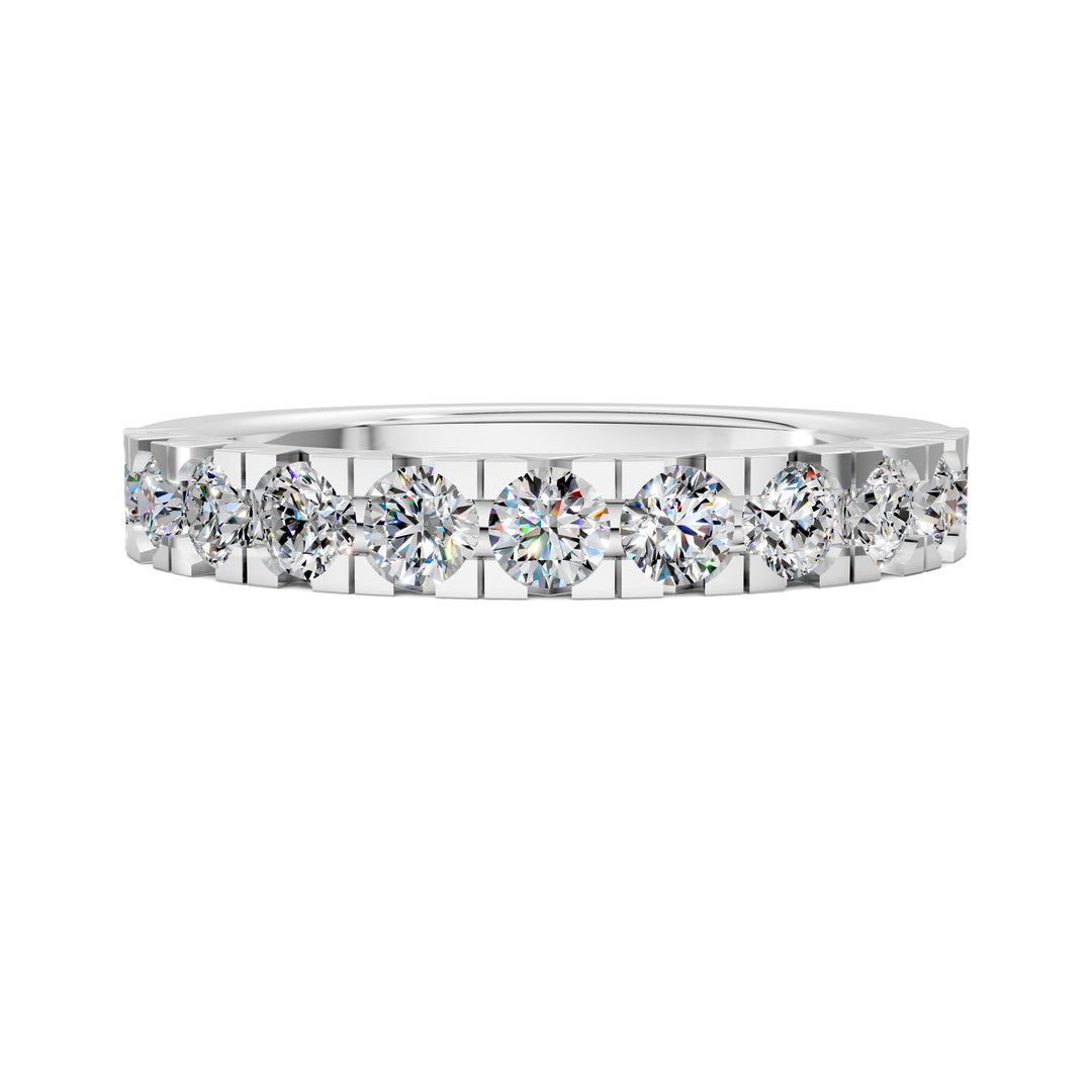 Abigail French Pavé Diamond Band