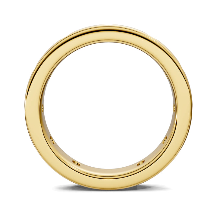 Julie Flush-Set Diamond Eternity Band