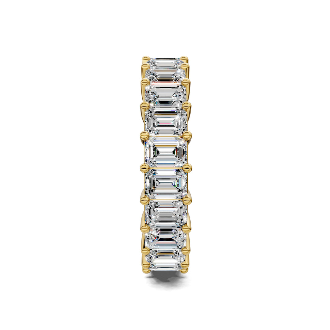 Melissa Emerald Eternity Band