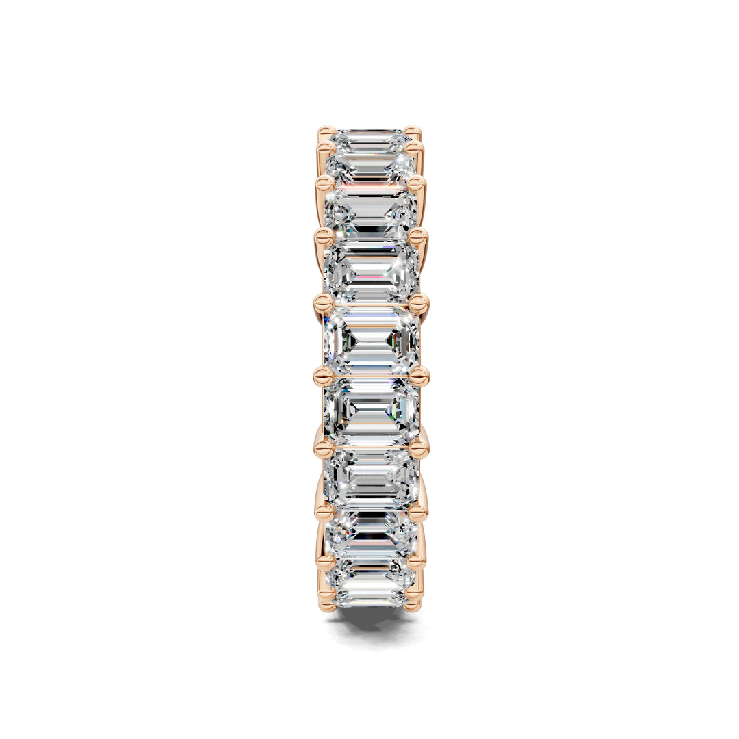 Melissa Emerald Eternity Band