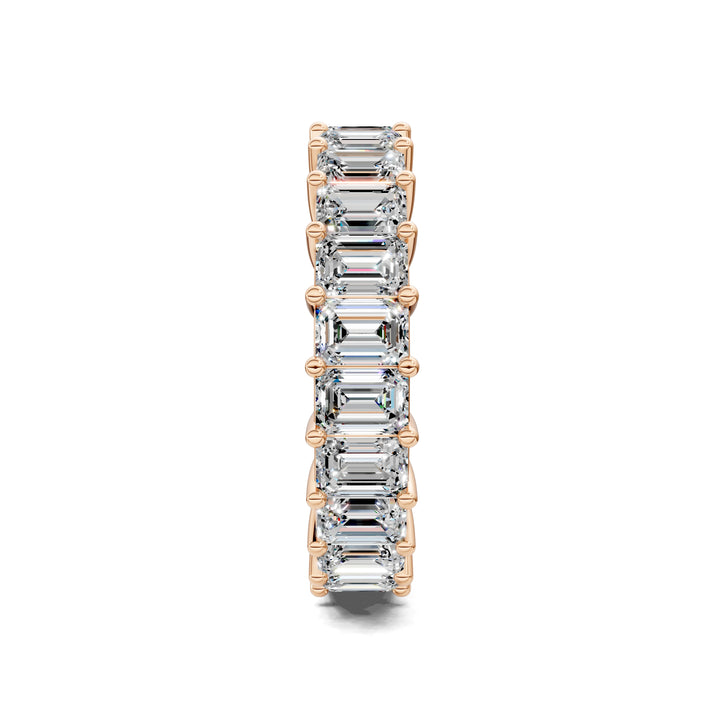 Melissa Emerald Eternity Band