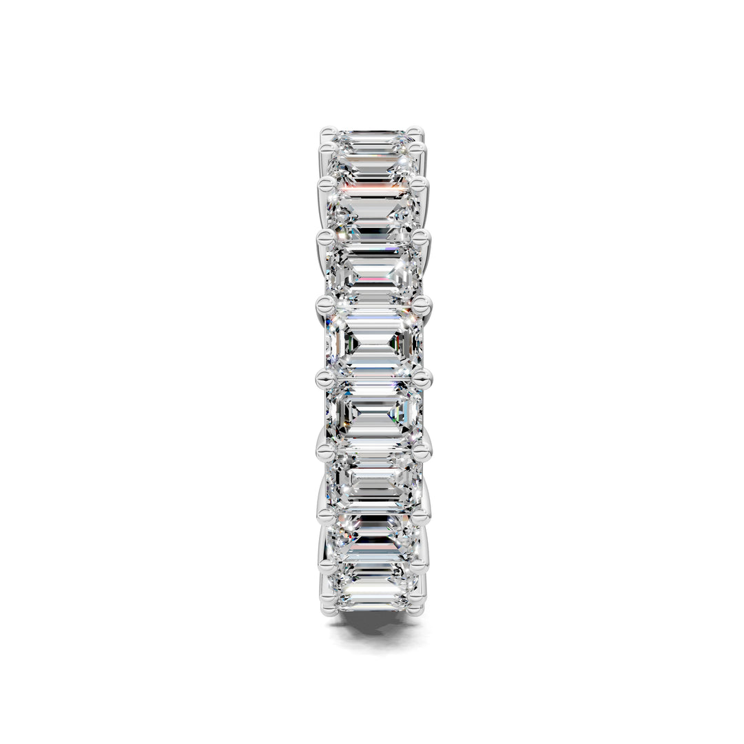 Melissa Emerald Eternity Band