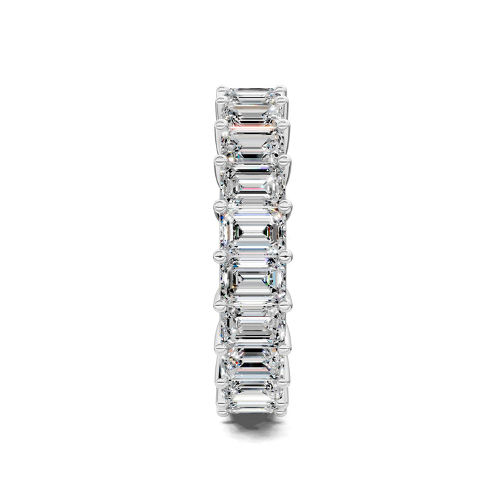 Melissa Emerald Eternity Band