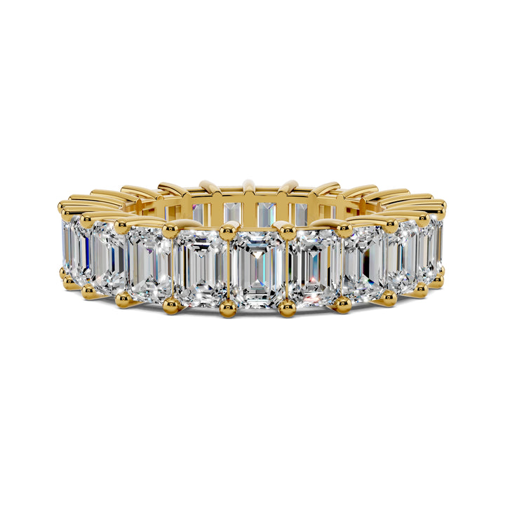 Melissa Emerald Eternity Band