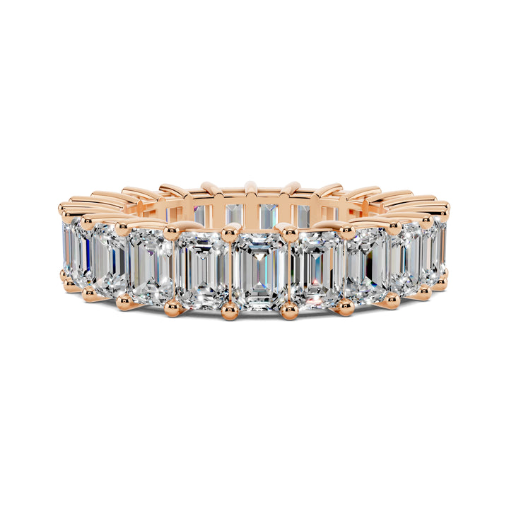 Melissa Emerald Eternity Band