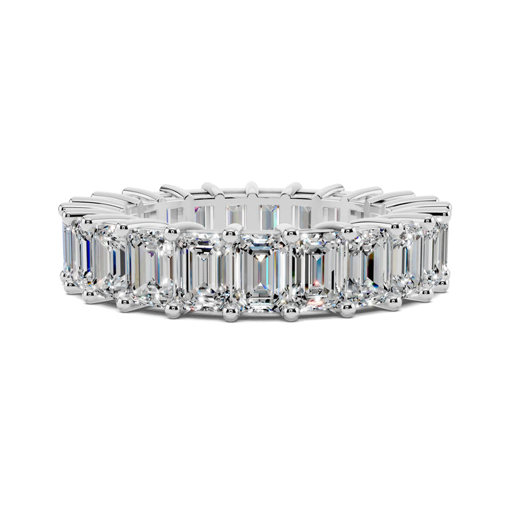Melissa Emerald Eternity Band
