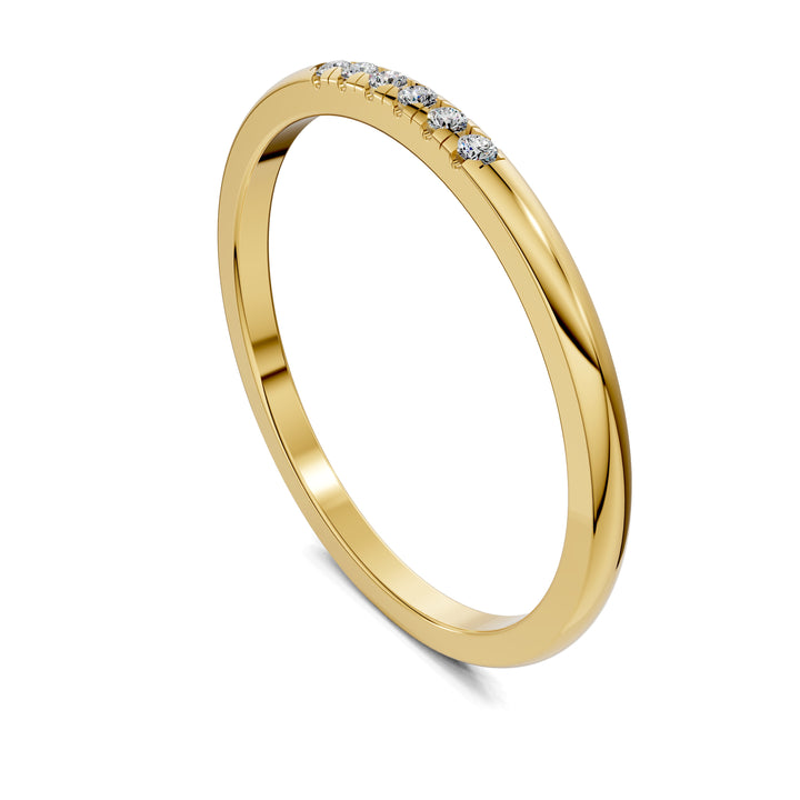 Molly Six-Stone Diamond Band