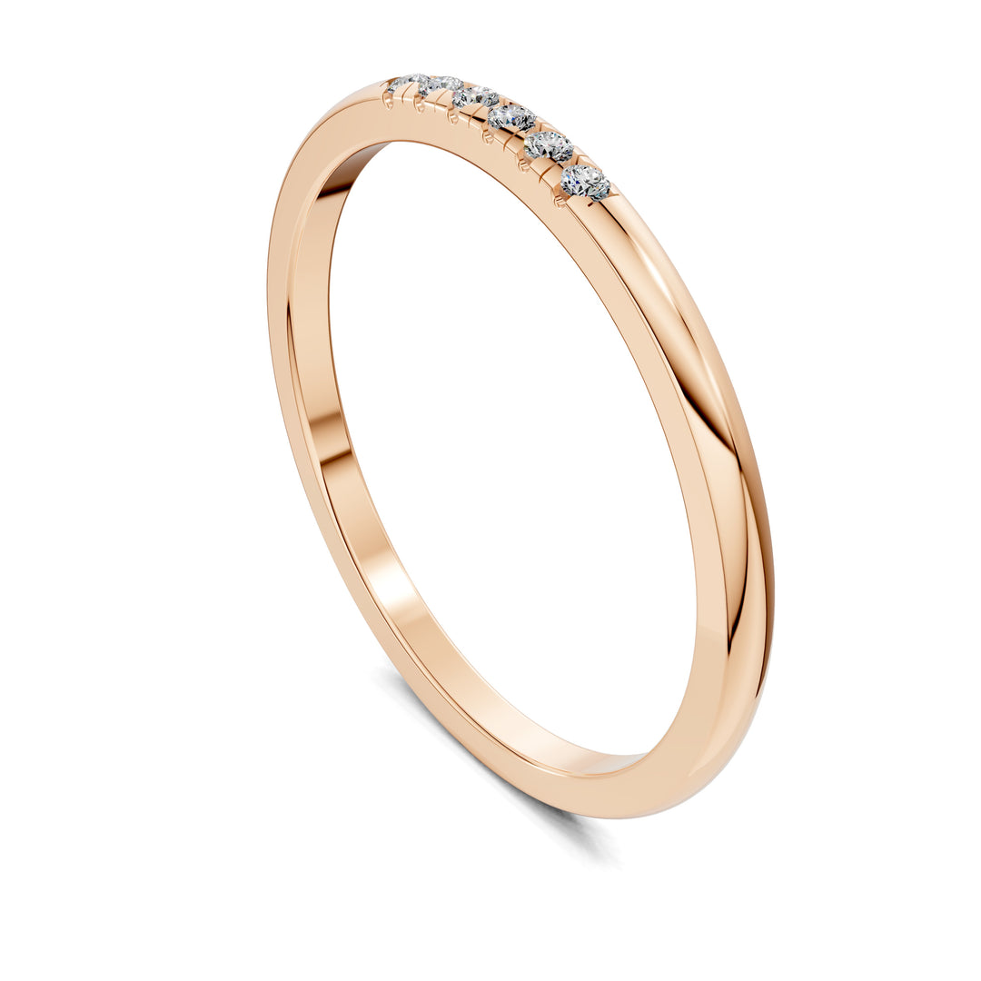 Molly Six-Stone Diamond Band