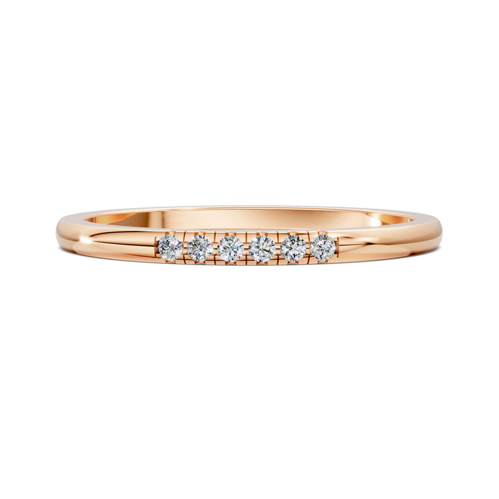 Molly Six-Stone Diamond Band