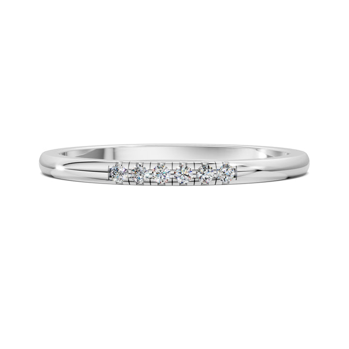 Molly Six-Stone Diamond Band
