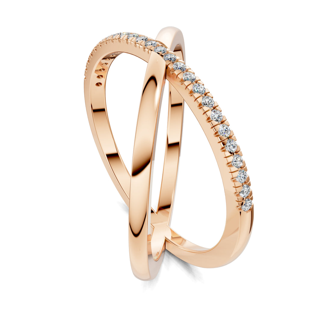 Jenna Pavé Diamond X Band