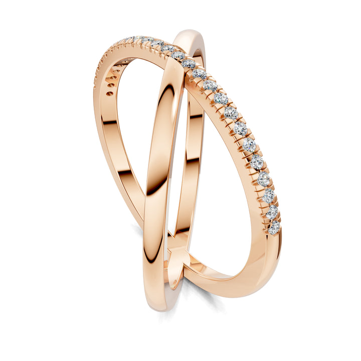 Jenna Pavé Diamond X Band