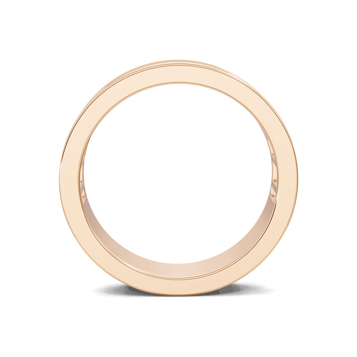 Christina Channel-Set Baguette Wedding Ring